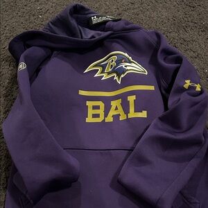 Under Armour Purple and Gold Kids Hoodie